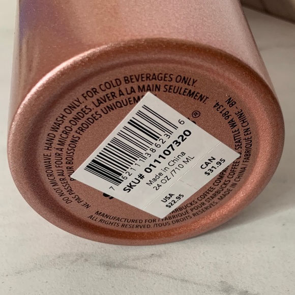 Starbucks 2019 ombré pink cup - Picture 8 of 8